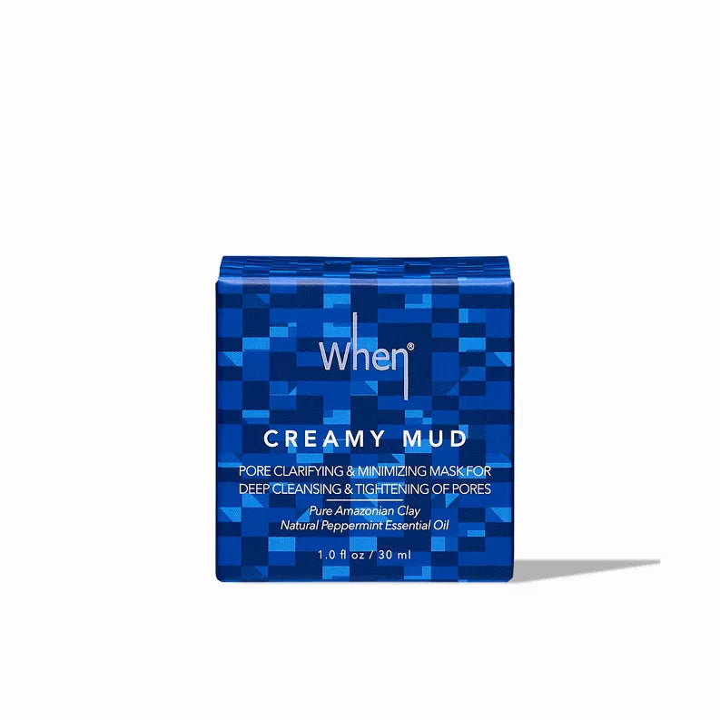 When Creamy Mud pore clarifying & minimizing mask box, 30 ml