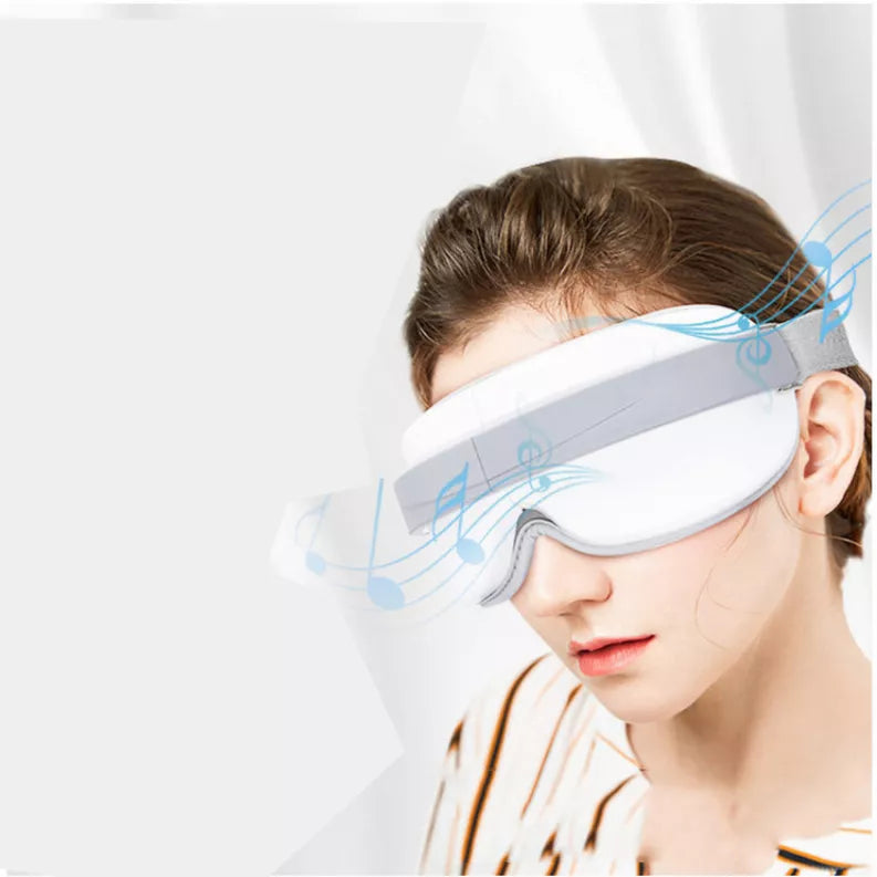 Eye Lux Massager And Bluetooth Music Player - White / 1 - Adult Products