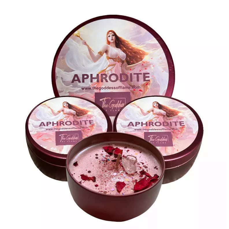 Aphrodite Candle - Pink / 1 / Small 8oz - Home Decor