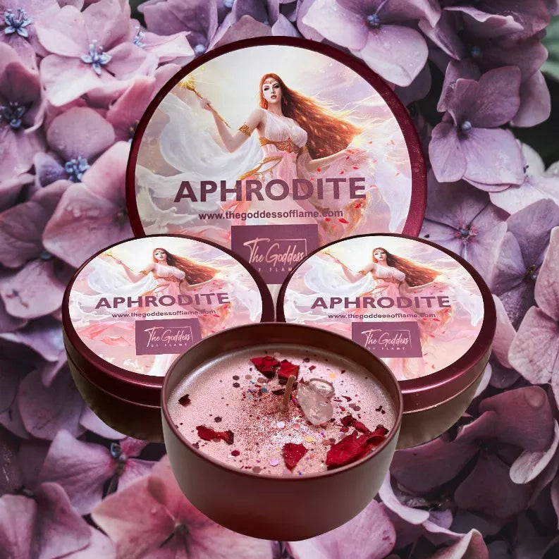 Aphrodite Candle - Pink / 1 / Small 8oz - Home Decor