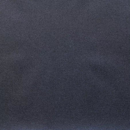 Dark gray solid back panel of jacquard throw pillow, woven texture