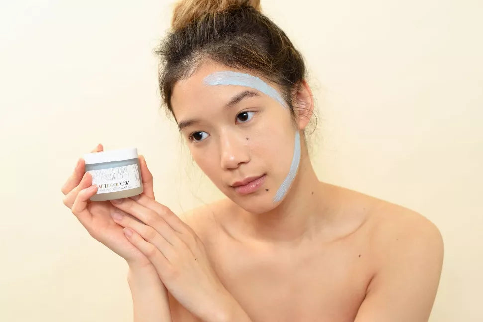 Afterglow Blue Exfoliating Clay - Skin Care