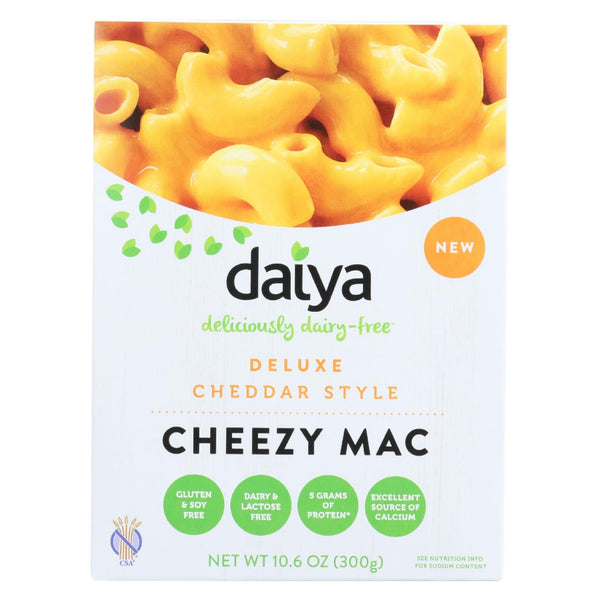 Daiya Foods - Cheezy Mac Deluxe - Cheddar Style - Dairy Free - 10.6 Oz. - Case Of 8 - GreatEagleInc