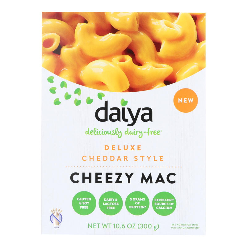 Daiya Foods - Cheezy Mac Deluxe - Cheddar Style - Dairy Free - 10.6 Oz. - Case Of 8 - GreatEagleInc