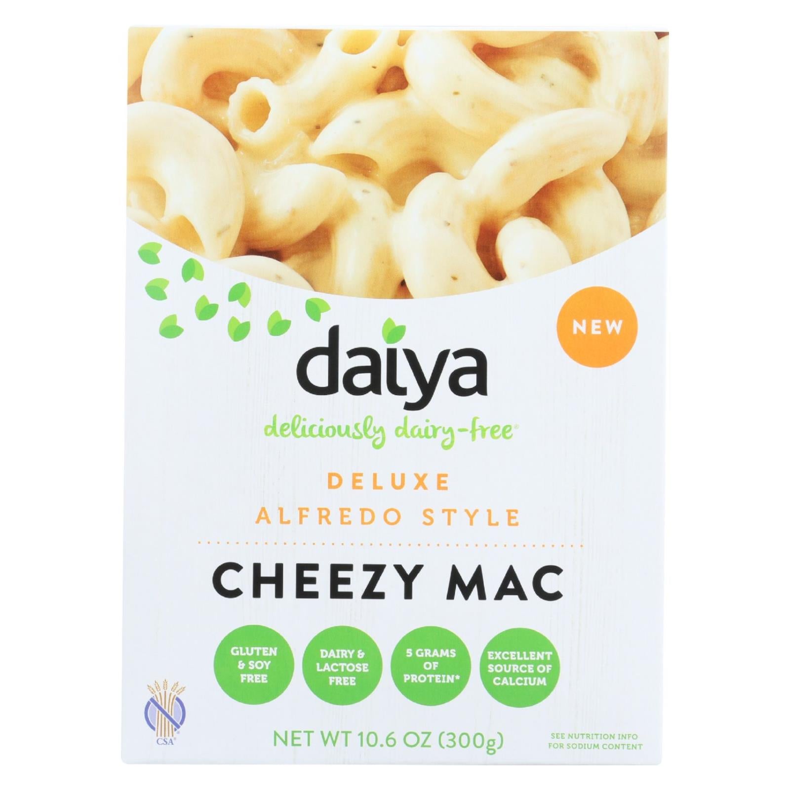 Daiya Foods - Cheezy Mac Deluxe - Alfredo Style - 10.6 Oz. - Case Of 8 - GreatEagleInc