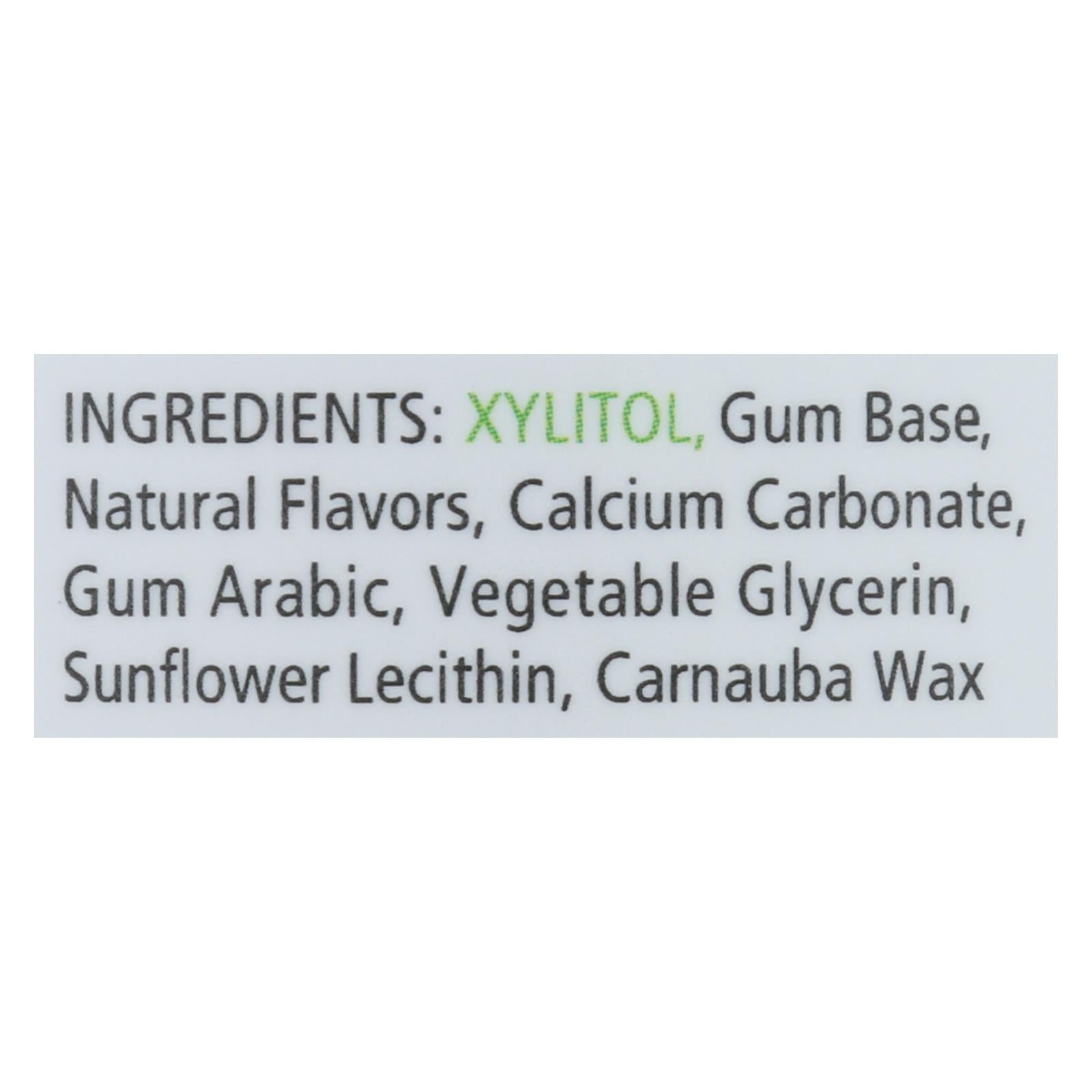 Spry Chewing Gum - Xylitol - Spearmint - 100 Count - 1 Each - GreatEagleInc