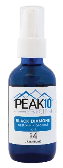 PEAK10 Black Diamond oil restore and protect in 2 oz pump bottle