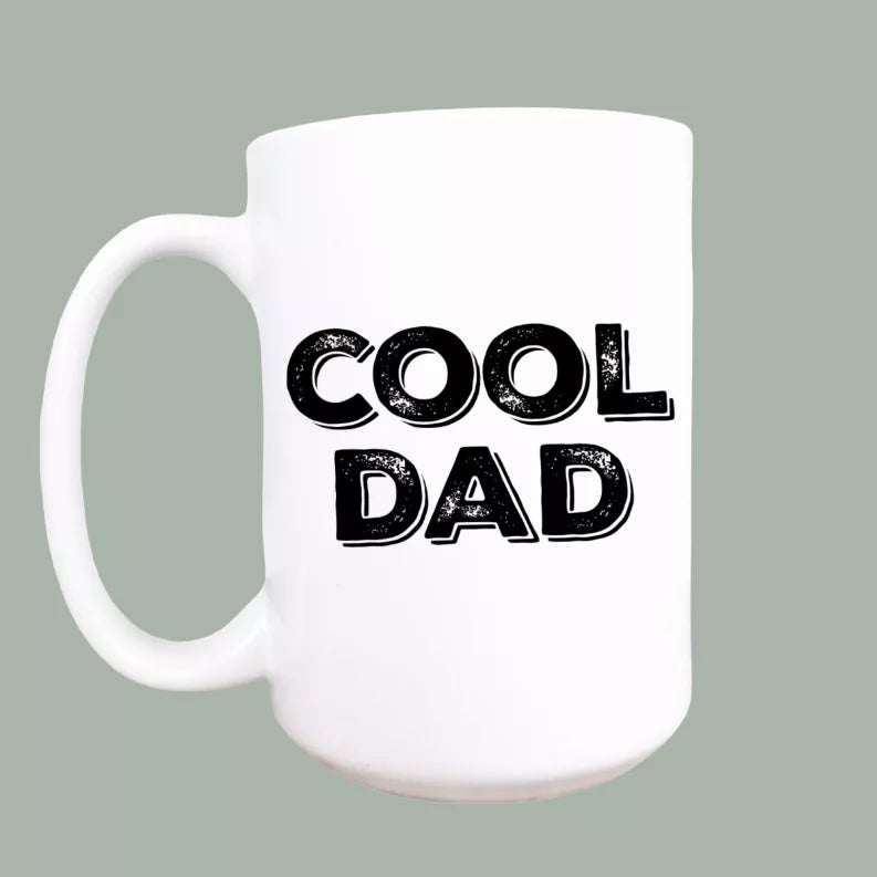 Cool dad ceramic coffee mug - Father's day gift / 1 / 15oz - Drinkware
