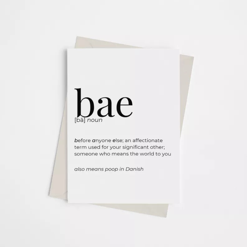 Bae - Greeting Card/Wall Art Print - 1 / Greeting Card - Home Decor