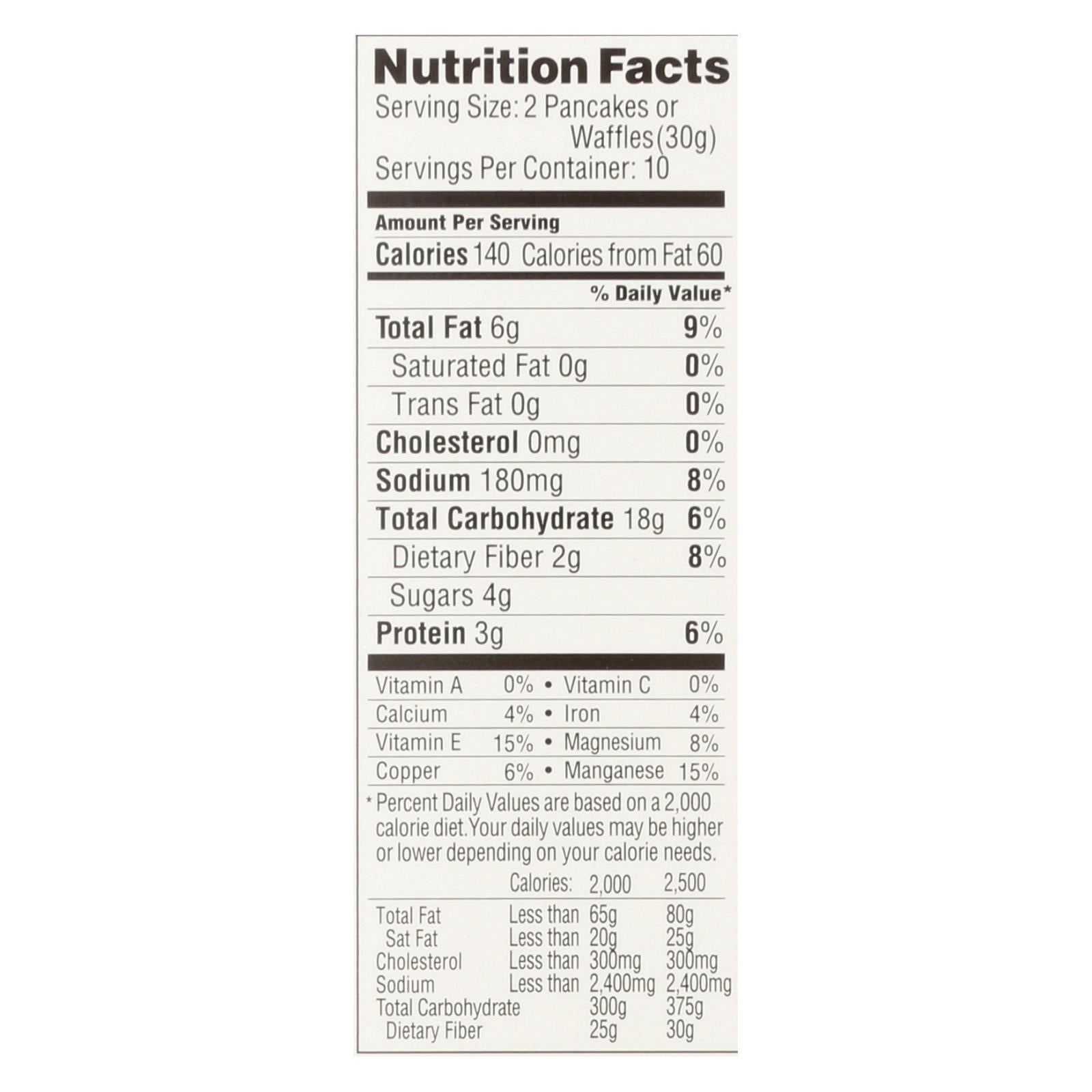 Simple Mills Almond Flour Pancake And Waffle Mix - Case Of 6 - 10.7 Oz. - GreatEagleInc