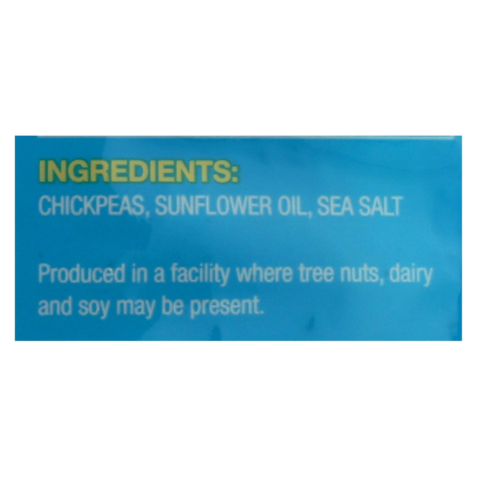 Biena Chickpea Snacks - Sea Salt - Case Of 8 - 5 Oz. - GreatEagleInc