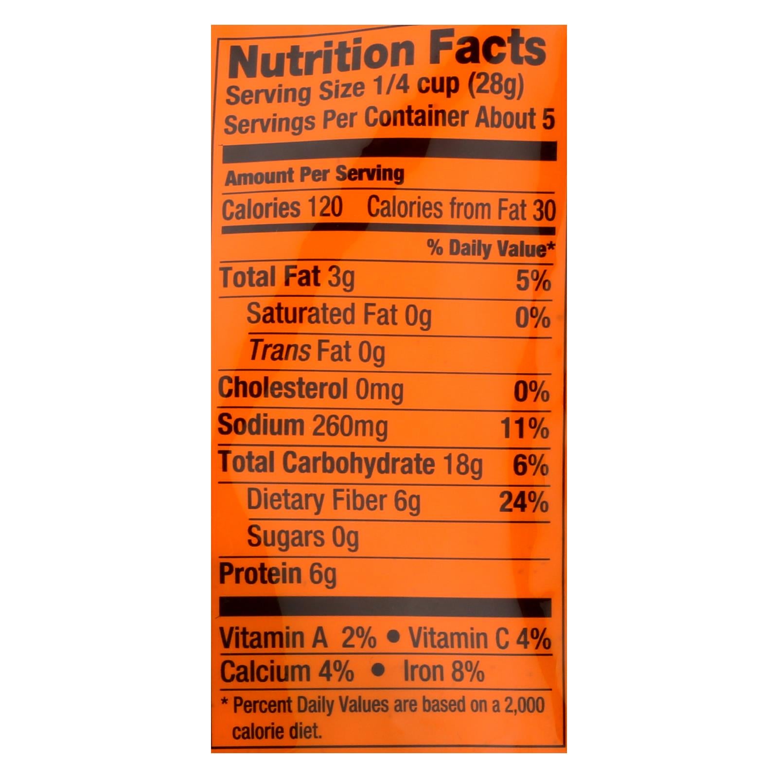 Biena Chickpea Snacks - Habanero - Case Of 8 - 5 Oz. - GreatEagleInc