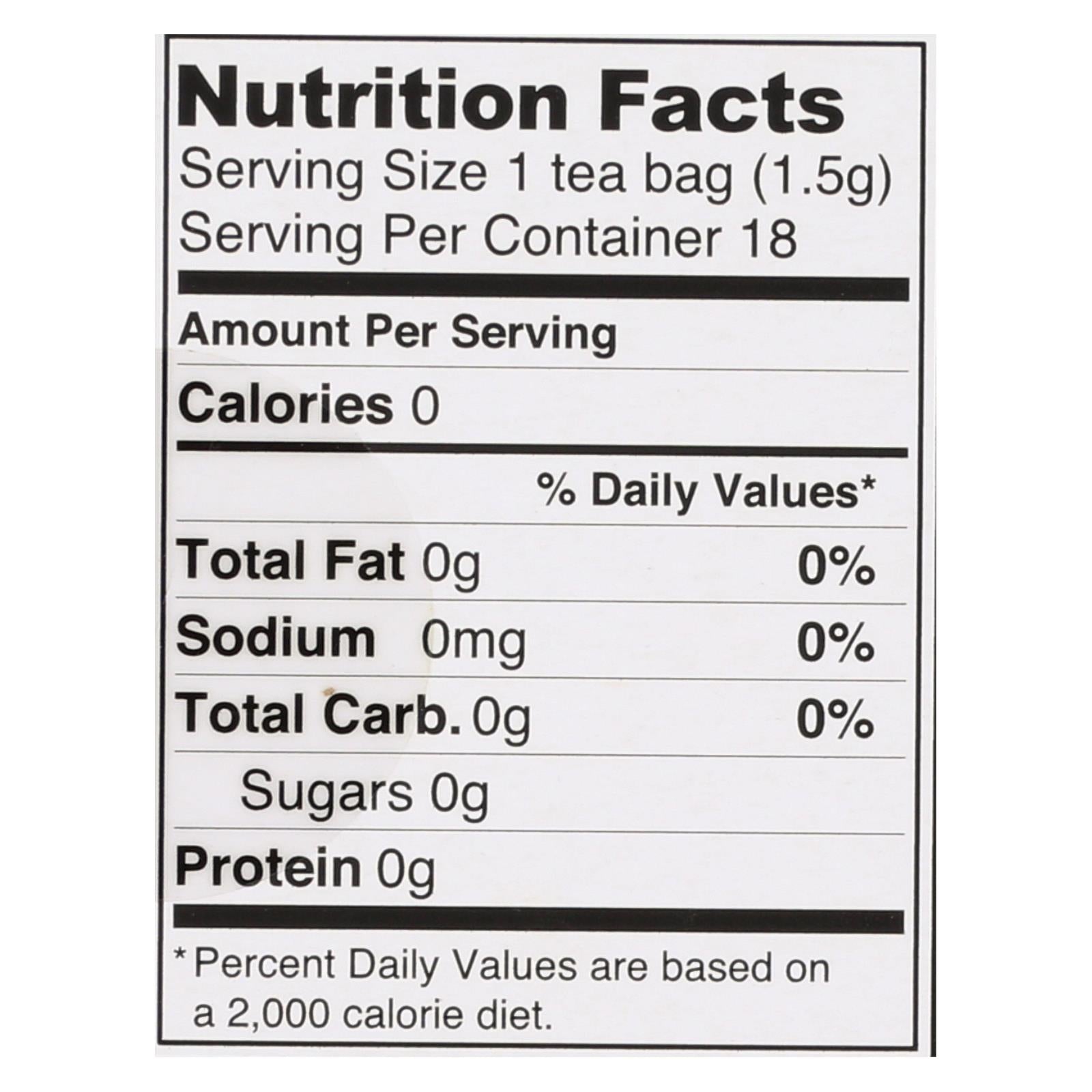 Buddha Teas -tea - Matcha Green - Case Of 6 - 18 Bag Buddha Teas