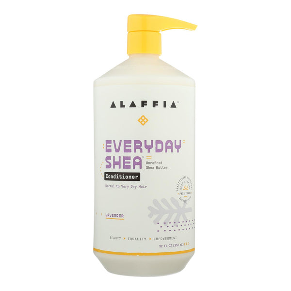 Alaffia - Conditioner - Shea Lavender - 32 Oz. - GreatEagleInc