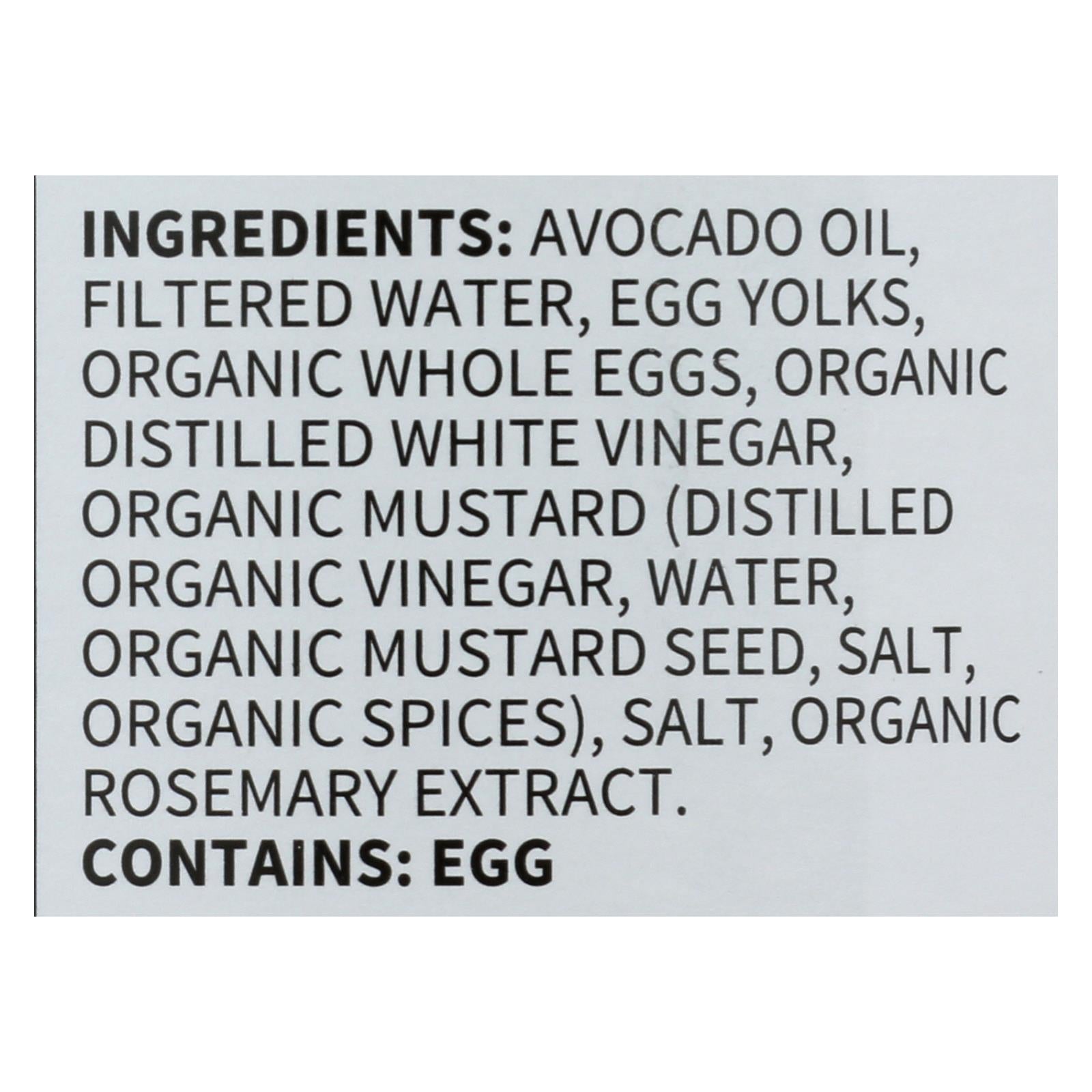 Chosen Foods Avocado Oil - Mayo - Case Of 6 - 12 Oz. - GreatEagleInc