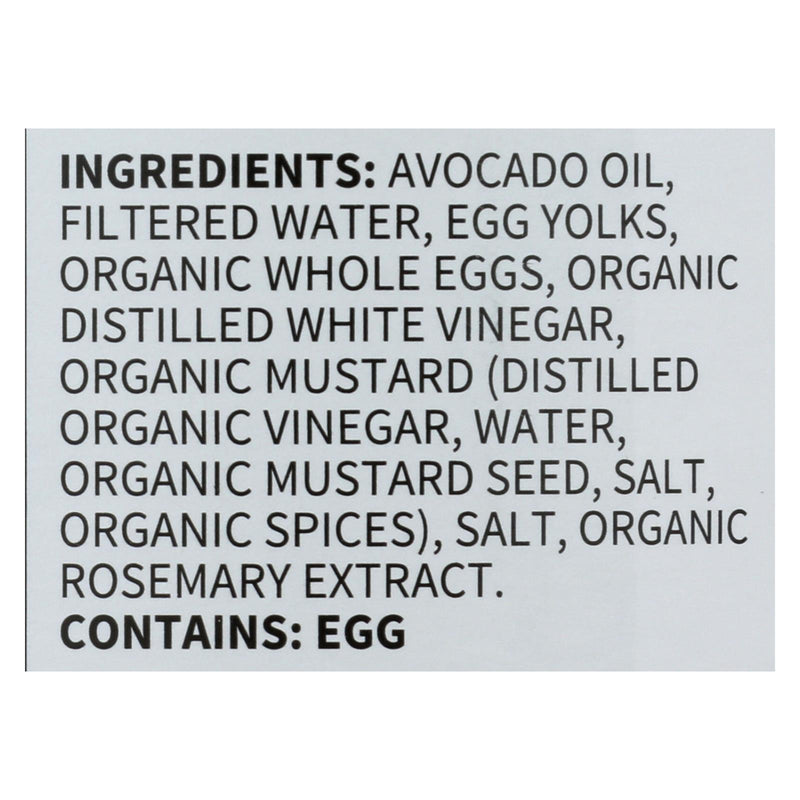 Chosen Foods Avocado Oil - Mayo - Case Of 6 - 12 Oz. - GreatEagleInc