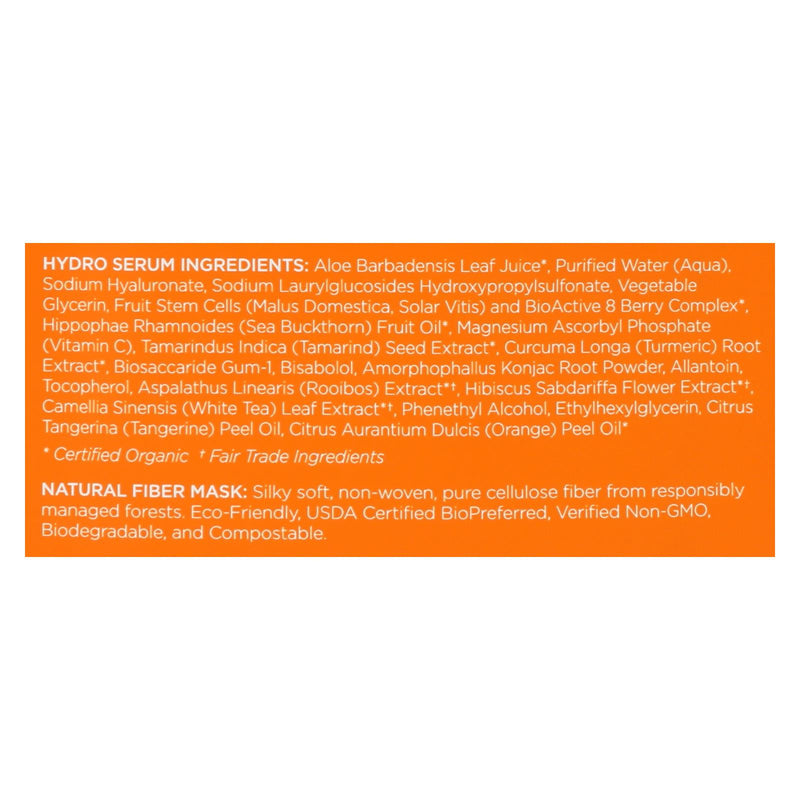 Andalou Naturals Instant Brighten & Tighten Facial Mask - Vitamin C - Case Of 6 - 0.6 Fl Oz - GreatEagleInc