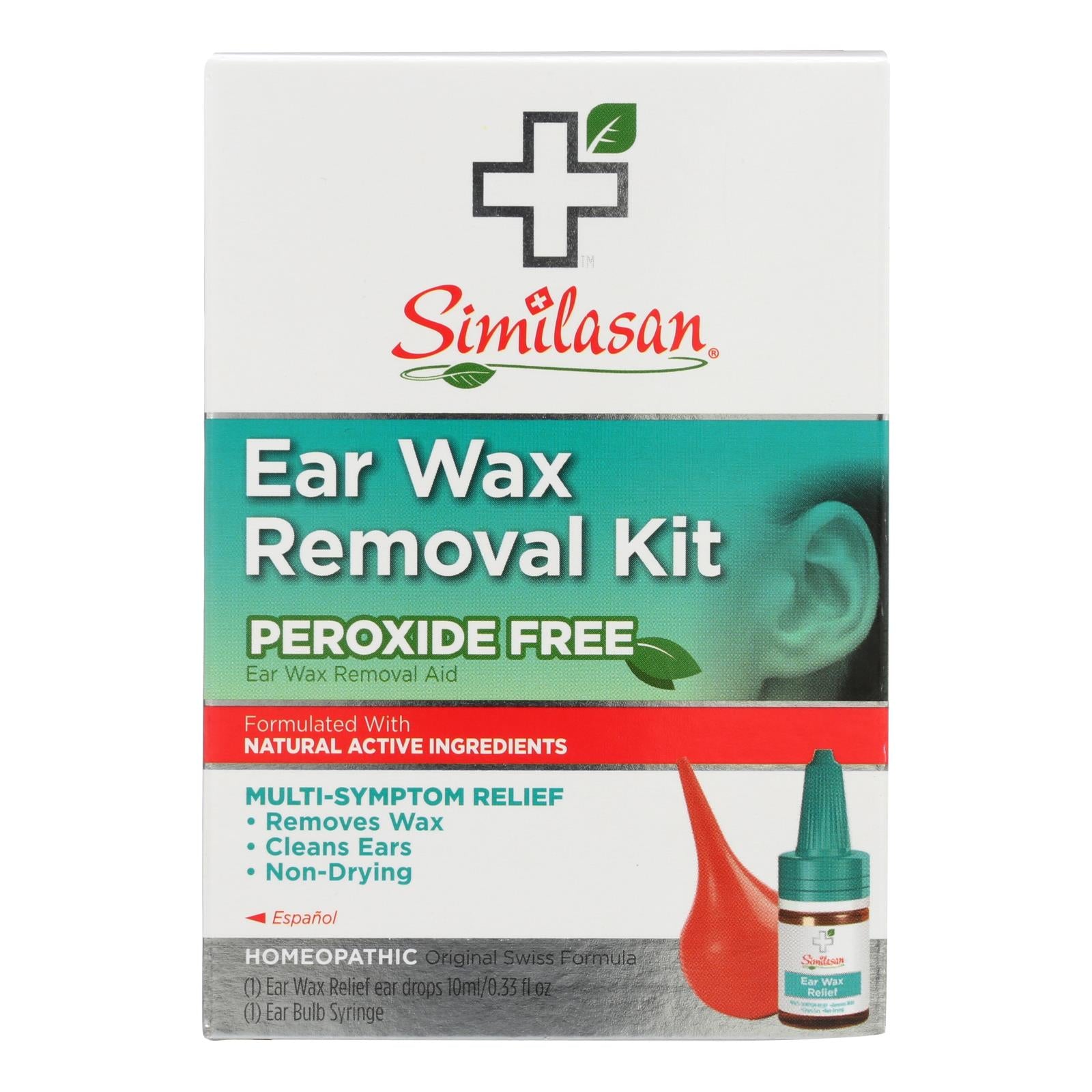 Similasan Ear Wax Relief Ear Drops And Ear Wax Removal Kit - 1 Kit - GreatEagleInc