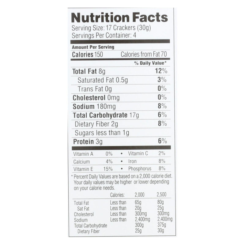 Simple Mills Sun Dried Tomato And Basil Almond Flour Crackers - Case Of 6 - 4.25 Oz. - GreatEagleInc