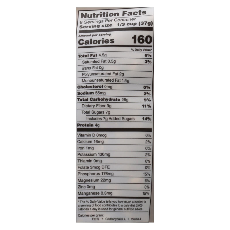 One Degree Organic Foods Sprouted Oat Hemp Granola - Honey - Case Of 6 - 11 Oz. - GreatEagleInc