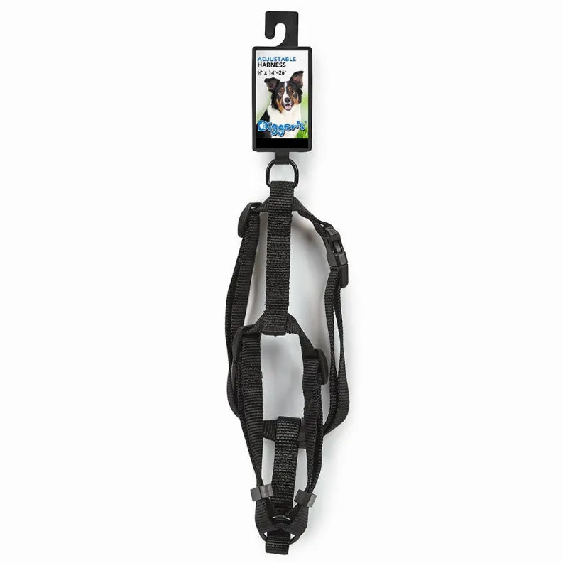DGR 5/8in Adjustable Harness - Red / 1 - Pet Supplies