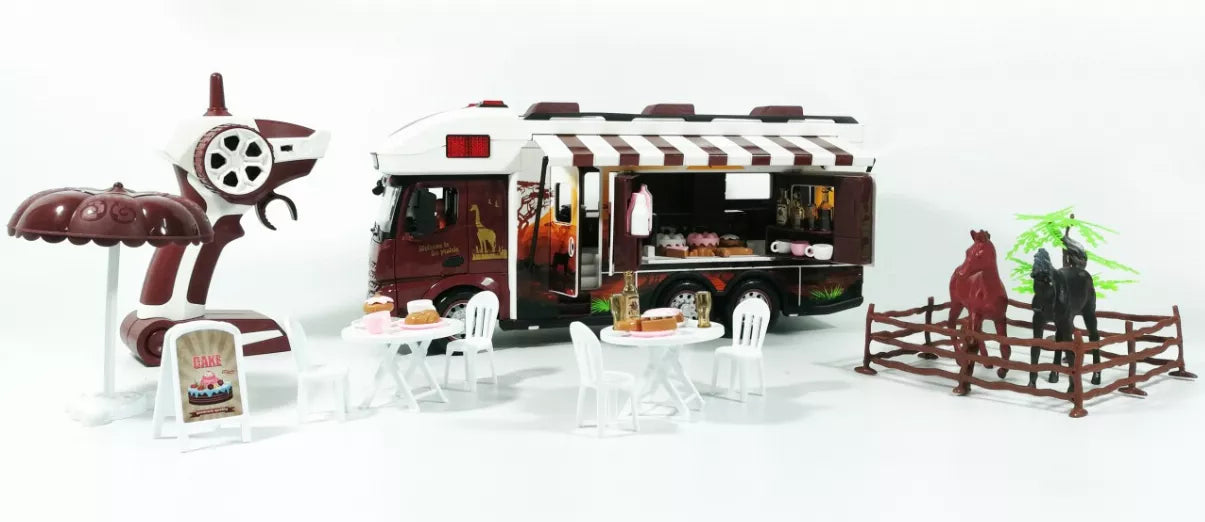 2.4 G Safari Rv With Lights, Sound And Horses - Toys | 30 DAYS, Babies & Toys, CN