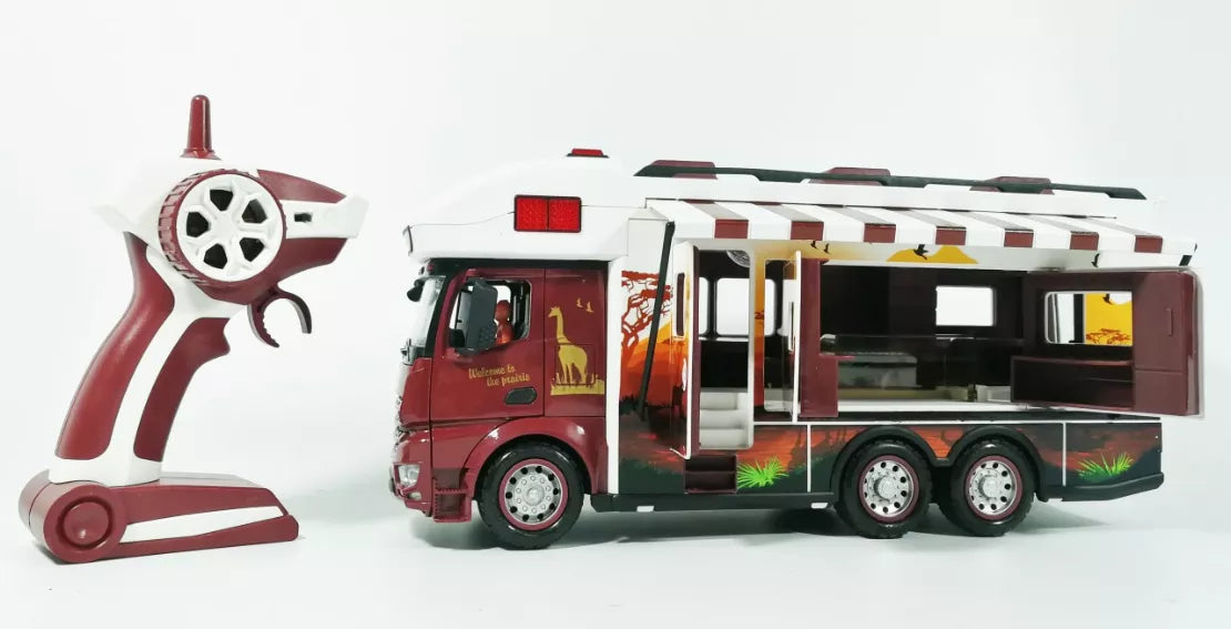 2.4 G Safari Rv With Lights, Sound And Horses - Toys | 30 DAYS, Babies & Toys, CN