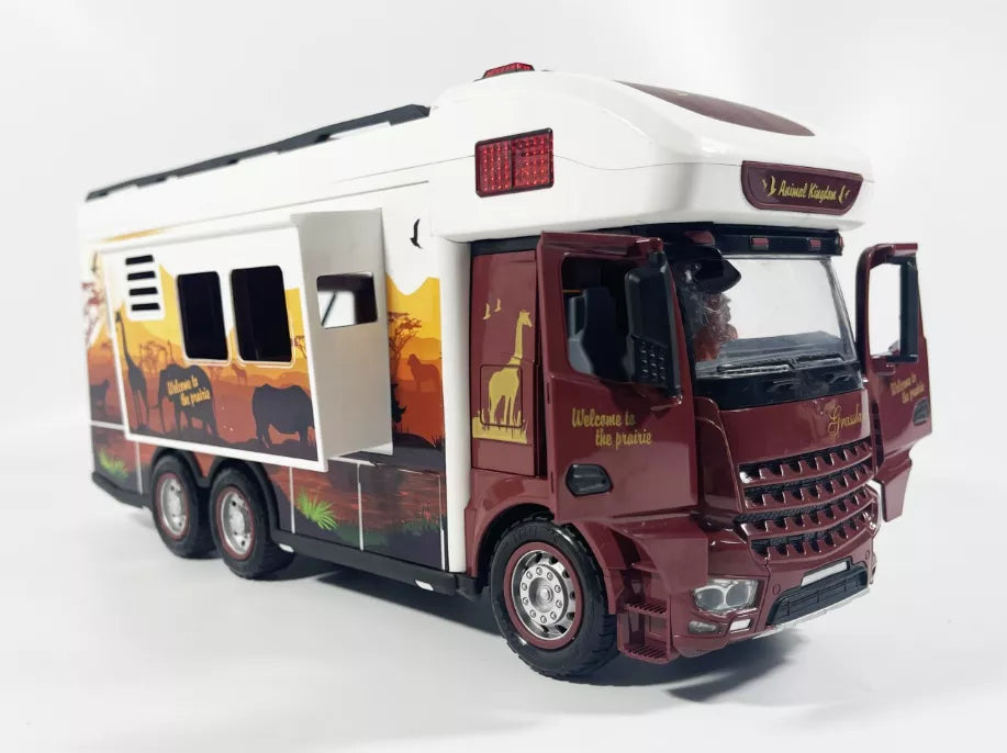 2.4 G Safari Rv With Lights, Sound And Horses - Toys | 30 DAYS, Babies & Toys, CN