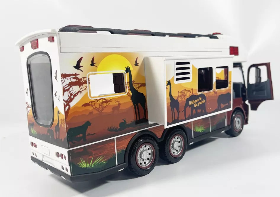 2.4 G Safari Rv With Lights, Sound And Horses - Toys | 30 DAYS, Babies & Toys, CN