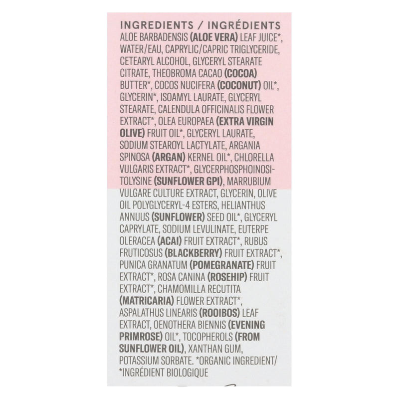 Acure Sensitive Facial Cream - Argan Oil And Sunflower Amino Acids - 1.75 Fl Oz. - GreatEagleInc