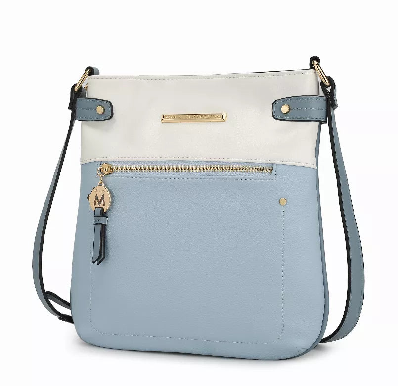Camilla Crossbody Bag - Baby Blue Denim / 1 - Bags & Wallets