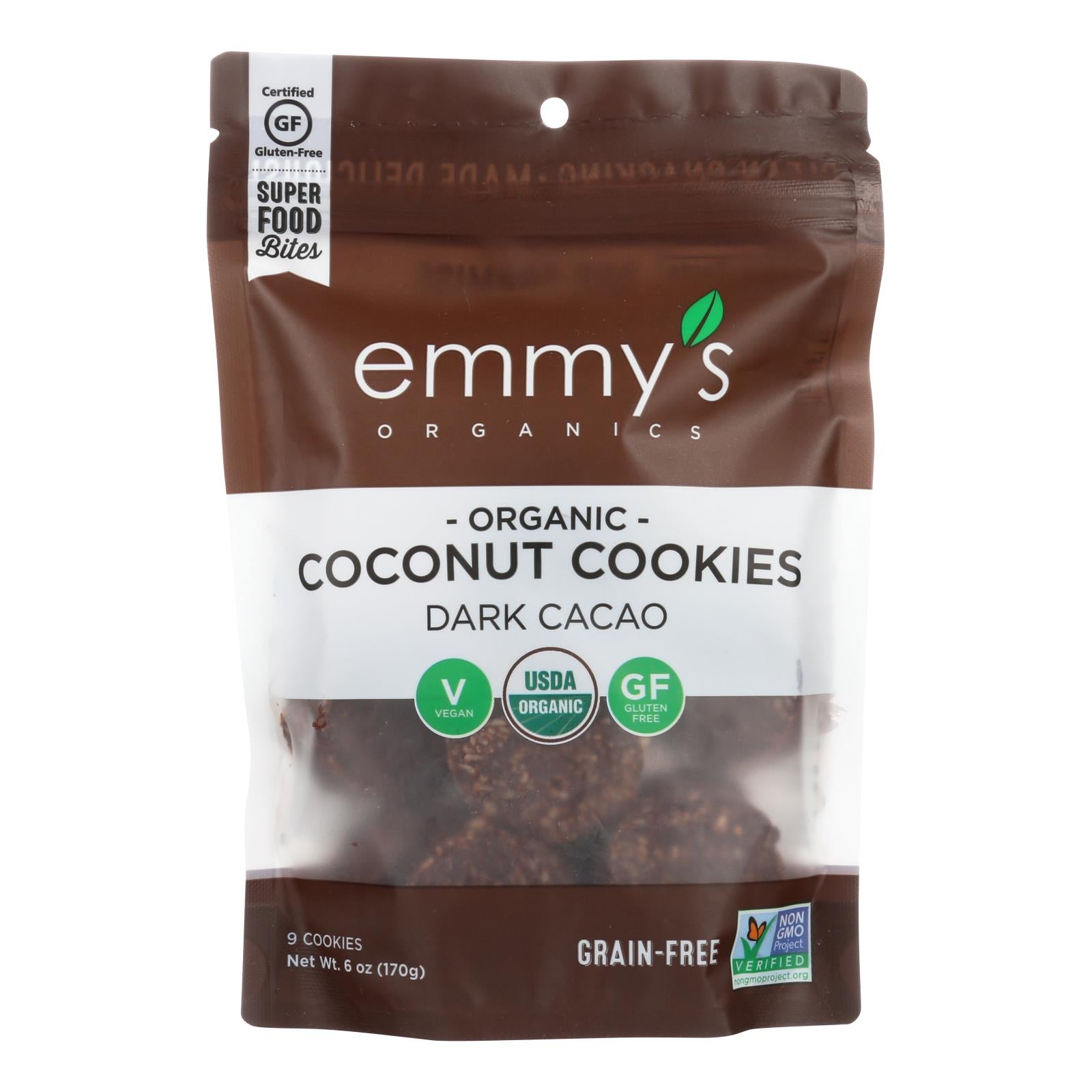 Emmy's Organics  Organic Coconut - Case Of 8 - 6 Oz. - GreatEagleInc