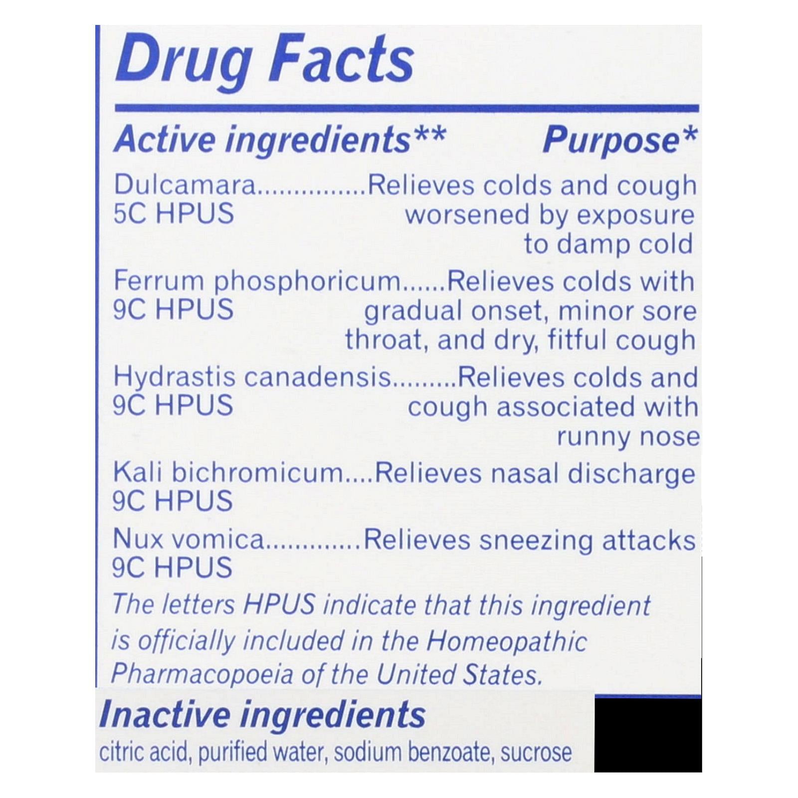 Boiron - Chestal Cold N Cough - Adult - 6.7 Fl Oz - GreatEagleInc