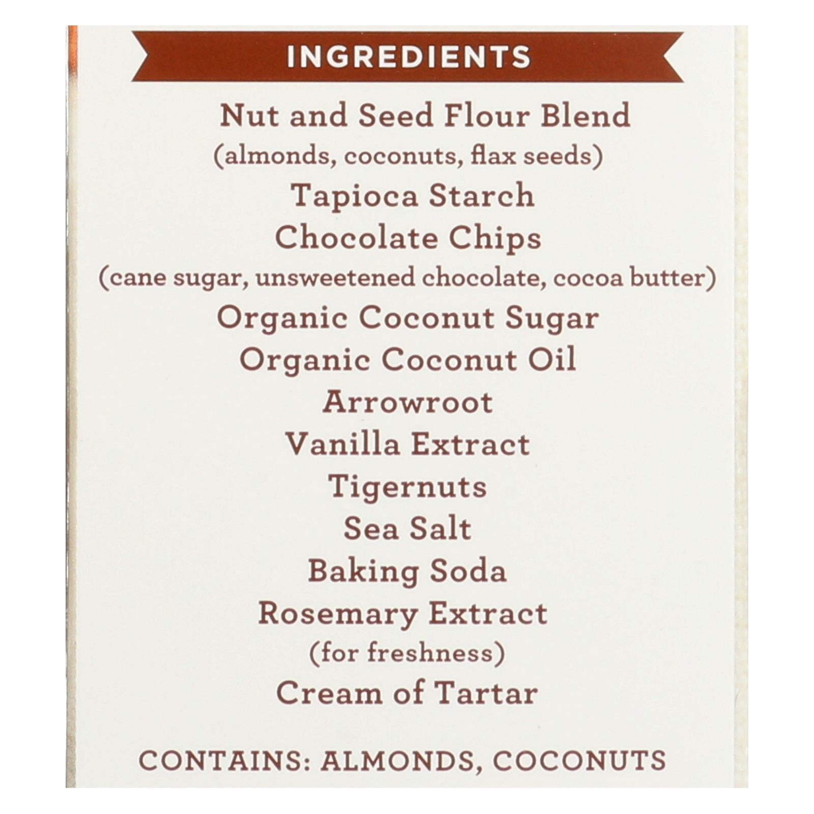 Simple Mills Cookies - Crunchy Chocolate Chip - Case Of 6 - 5.5 Oz - GreatEagleInc