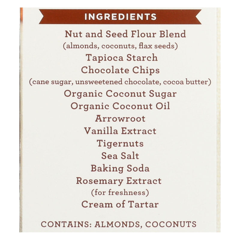 Simple Mills Cookies - Crunchy Chocolate Chip - Case Of 6 - 5.5 Oz - GreatEagleInc