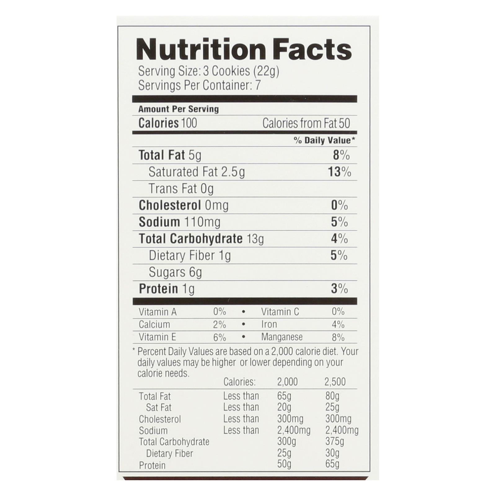 Simple Mills Cookies - Crunchy Double Chocolate - Case Of 6 - 5.5 Oz - GreatEagleInc