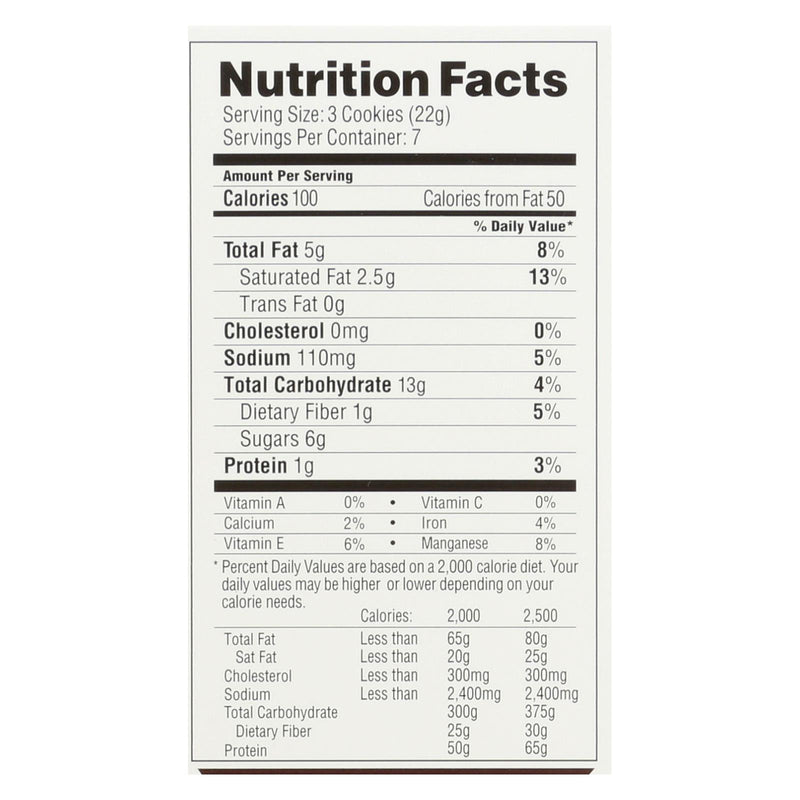 Simple Mills Cookies - Crunchy Double Chocolate - Case Of 6 - 5.5 Oz - GreatEagleInc