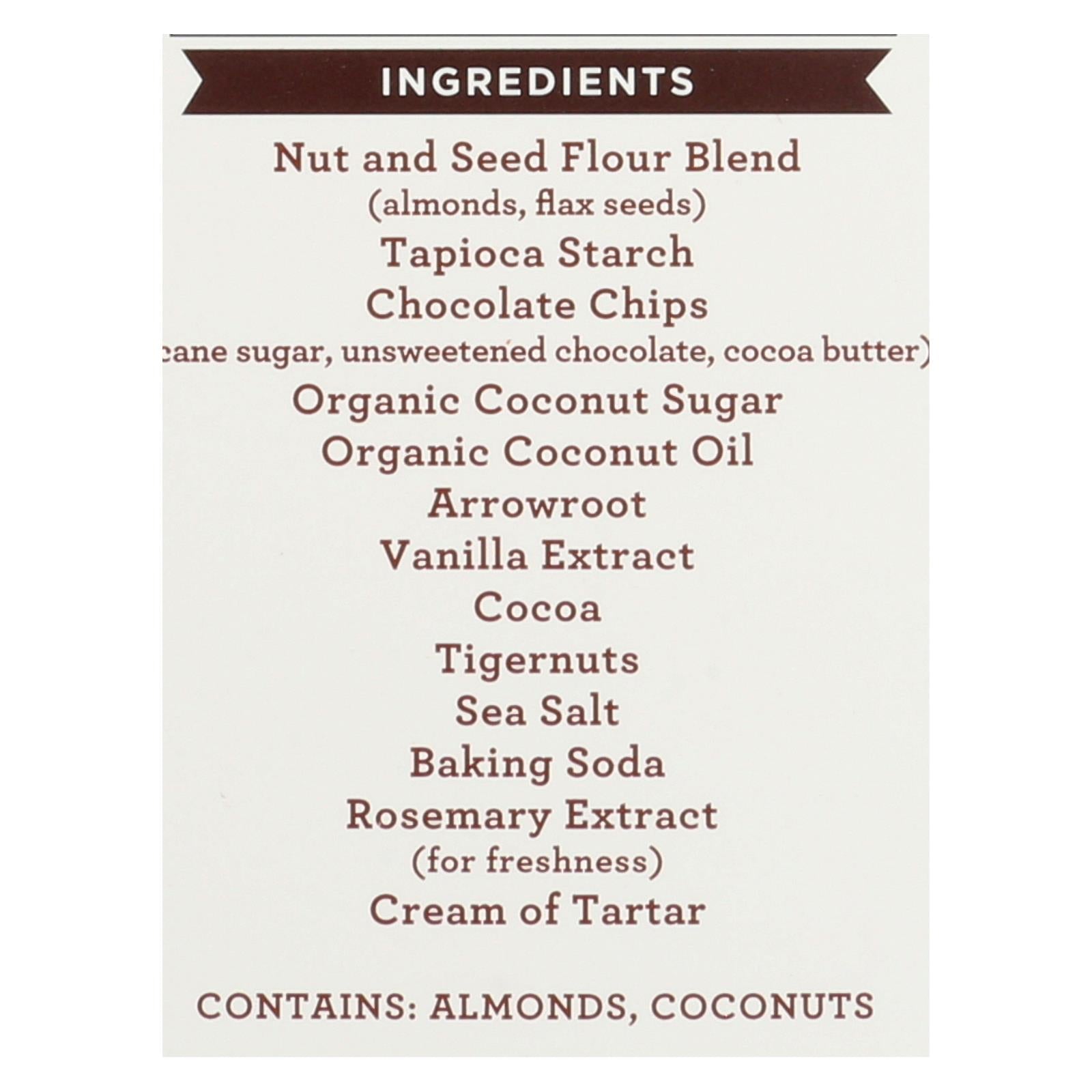 Simple Mills Cookies - Crunchy Double Chocolate - Case Of 6 - 5.5 Oz - GreatEagleInc