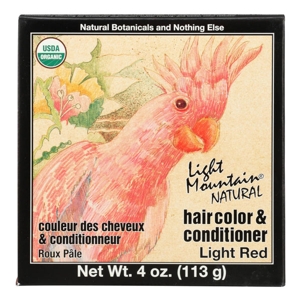 Light Mountain Hair Color - Light Red - Case Of 1 - 4 Oz. - GreatEagleInc