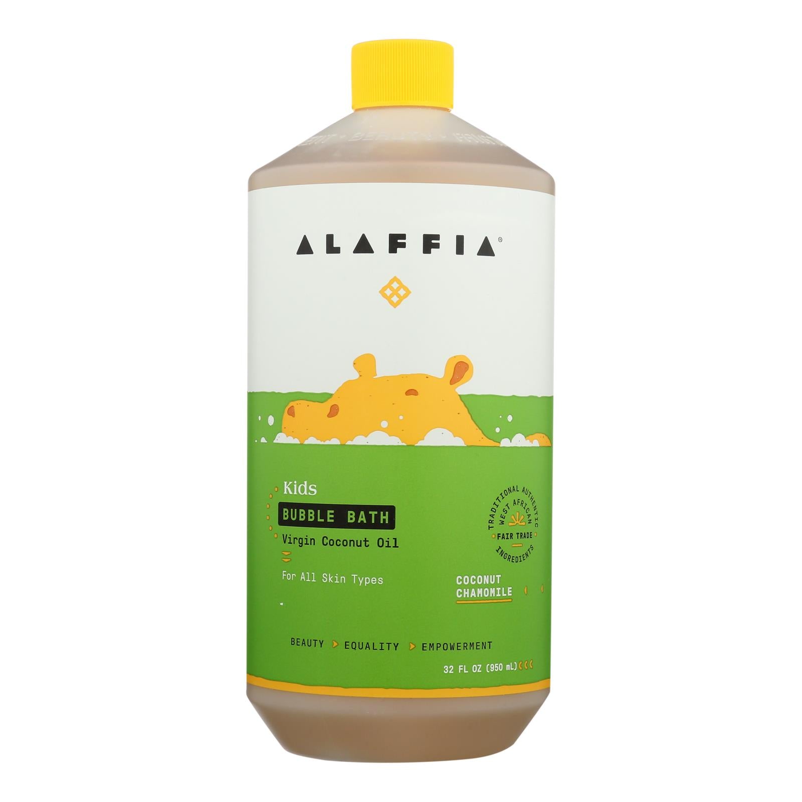 Alaffia - Everyday Bubble Bath - Coconut Chamomile - 32 Fl Oz. - Eco-Friendly Home & Grocery