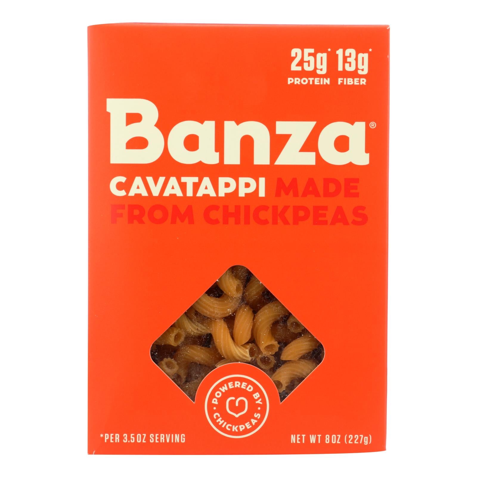 Banza - Chickpea Pasta - Cavatappi - Case Of 6 - 8 Oz. - GreatEagleInc