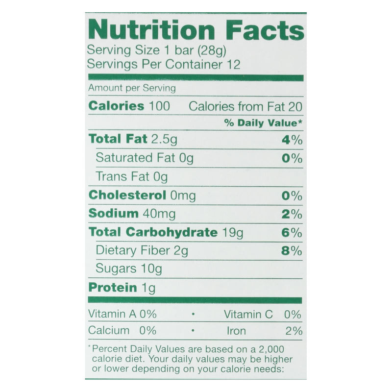 Nature's Bakery Stone Ground Whole Wheat Fig Bar - Apple Cinnamon - Case Of 6 - 2 Oz. - GreatEagleInc