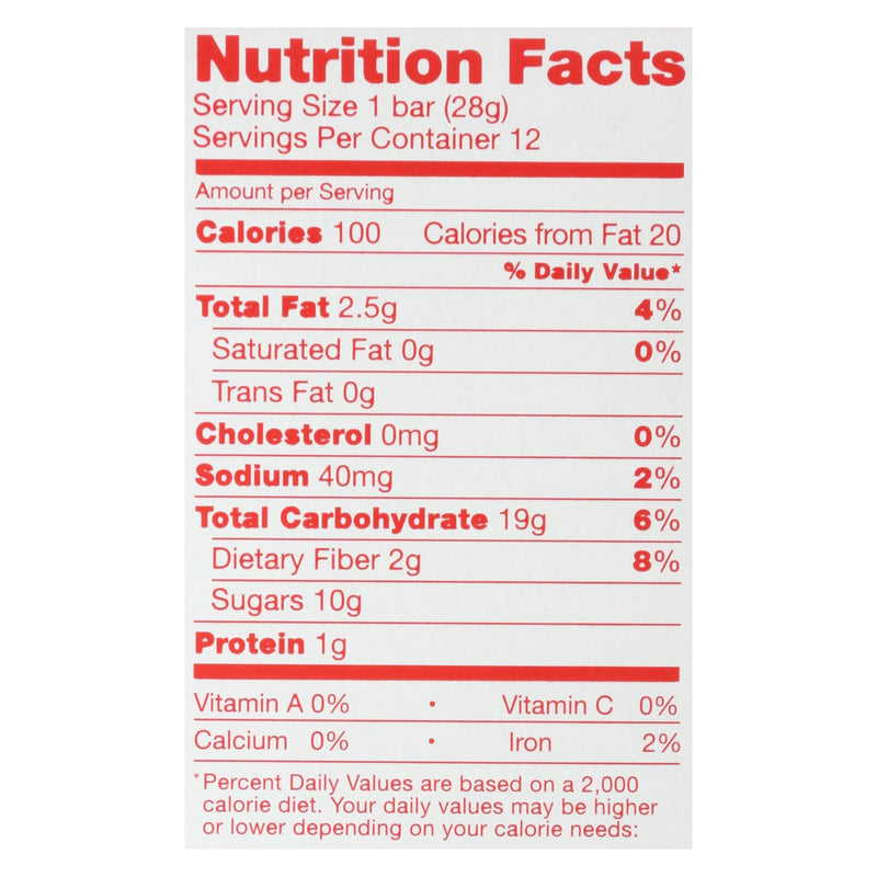 Nature's Bakery Stone Ground Whole Wheat Fig Bar - Strawberry - Case Of 6 - 2 Oz. - GreatEagleInc