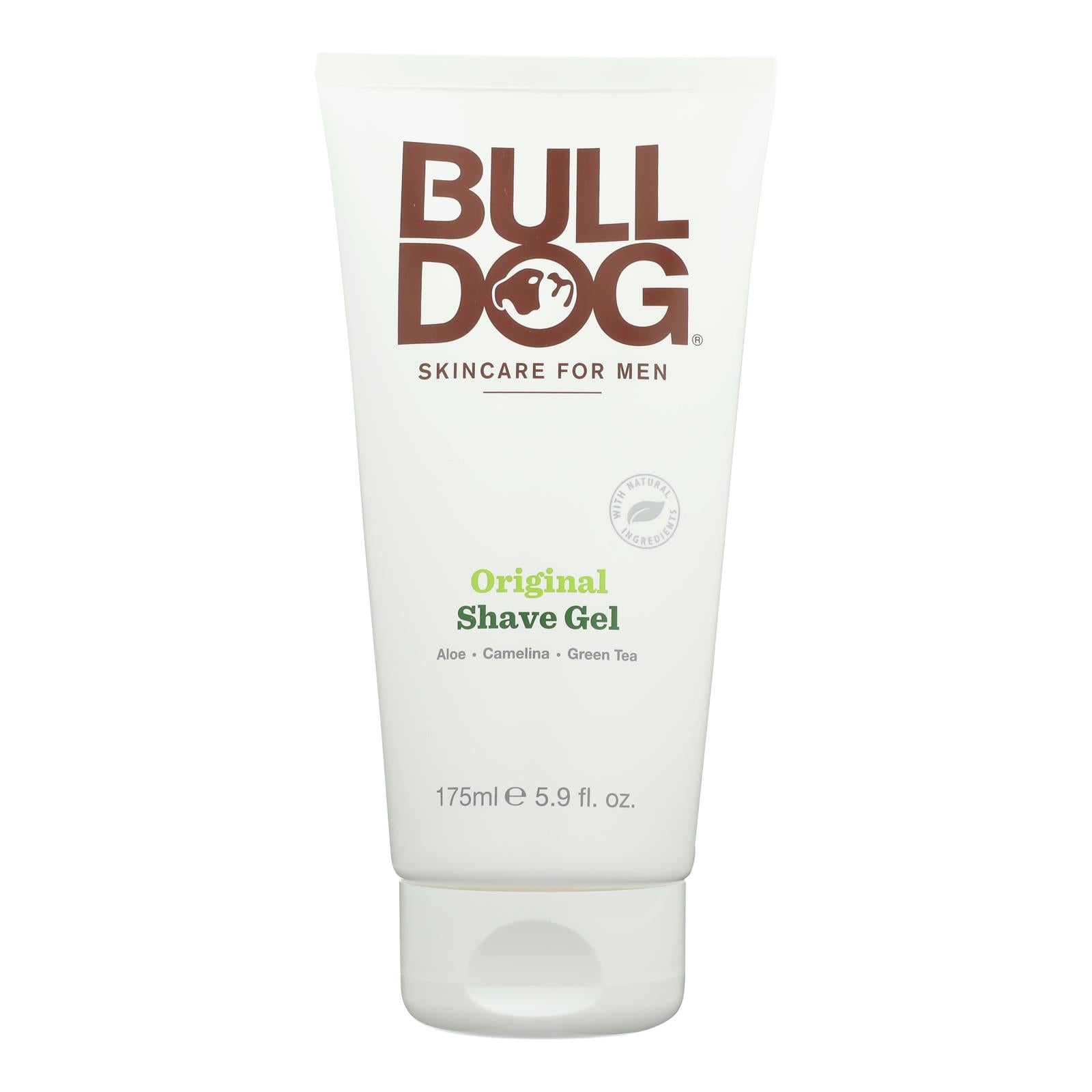 Bulldog Natural Skincare - Shave Gel - Original - 5.9 Fl Oz - GreatEagleInc