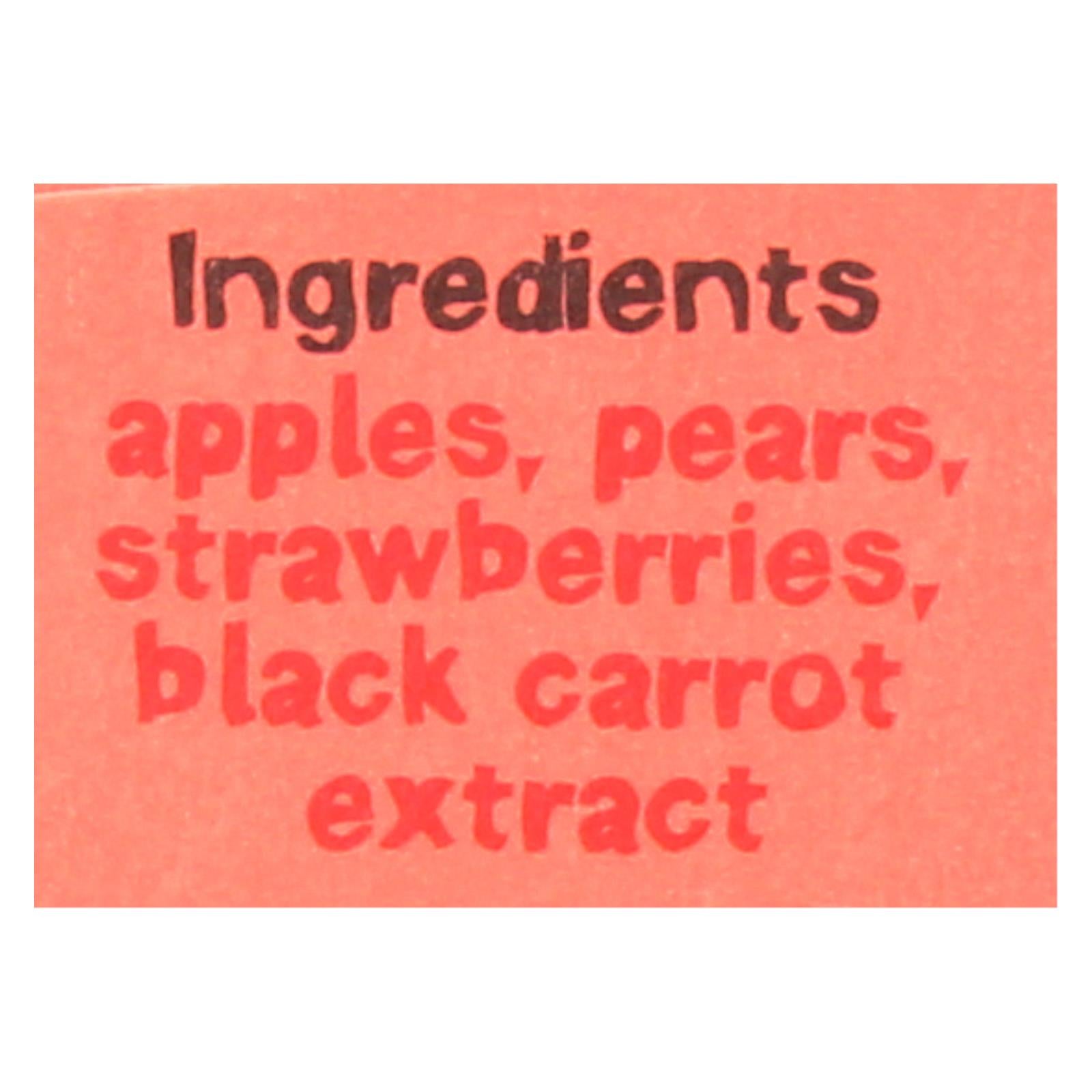 Bear Real Fruit Yoyos - Strawberry - Case Of 6 - 3.5 Oz. - GreatEagleInc