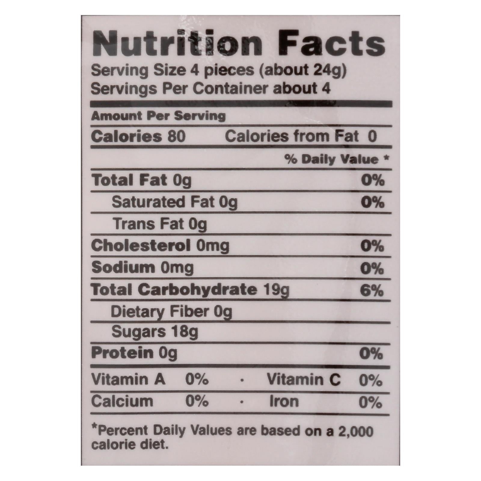 Ginger People - Crystallized Ginger - Case Of 12 - 3.5 Oz. - GreatEagleInc