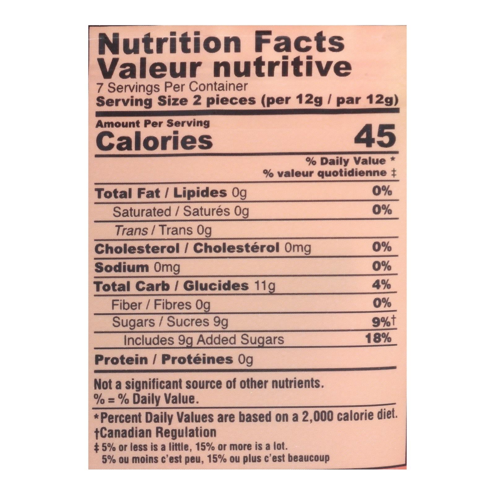 Ginger People Chewy Ginger Candy - Spicy Apple - Case Of 12 - 3 Oz. - GreatEagleInc