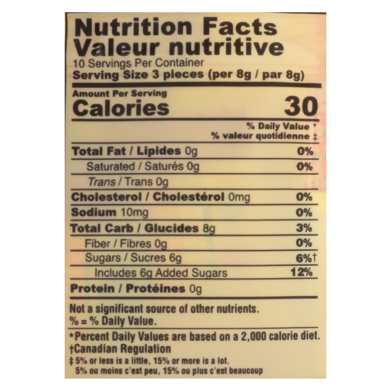 Ginger People - Gin Gins Hard Ginger Candy - Double Strength - Case Of 12 - 3 Oz. - GreatEagleInc