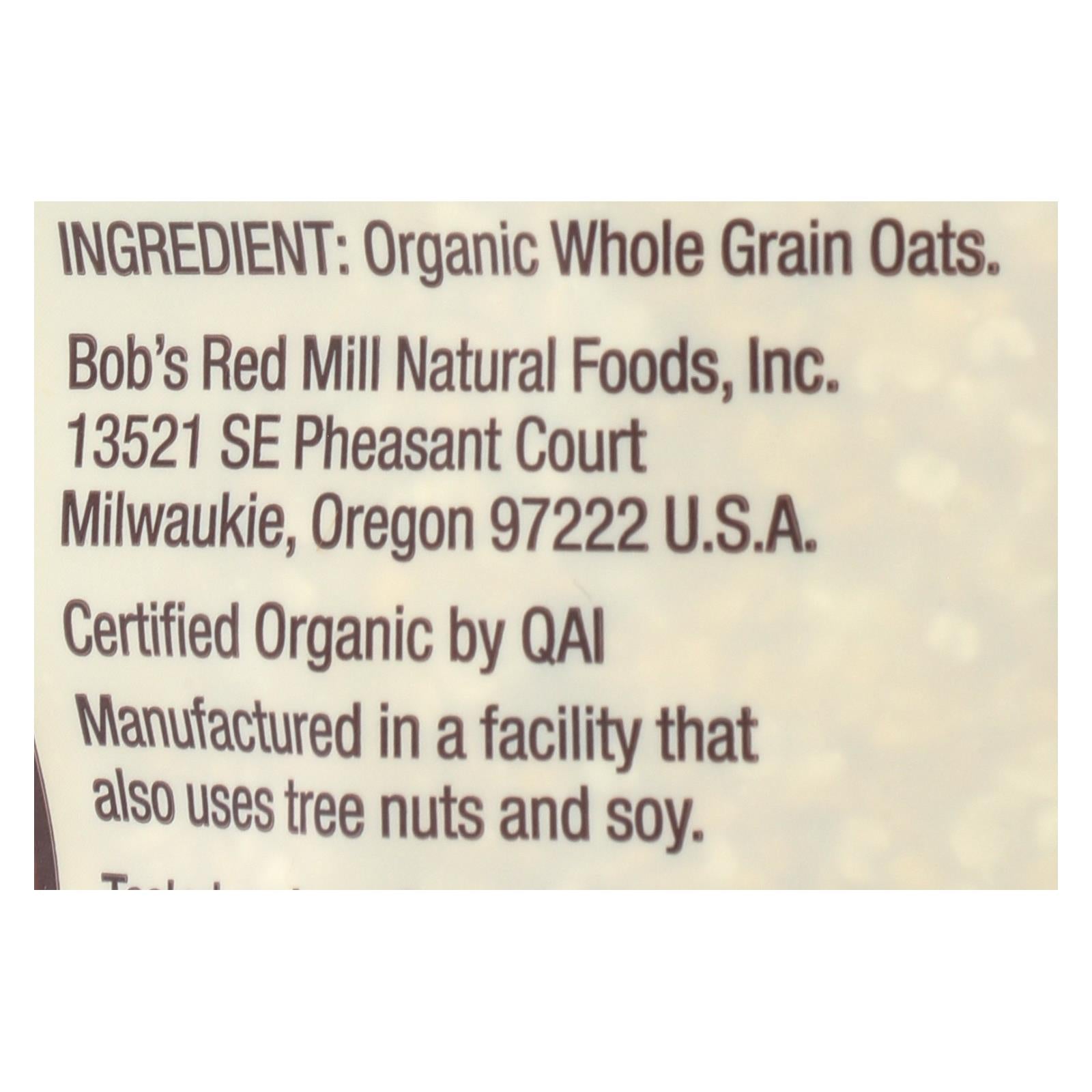 Bob's Red Mill - Organic Steel Cut Oats - Gluten Free - Case Of 4-24 Oz - GreatEagleInc