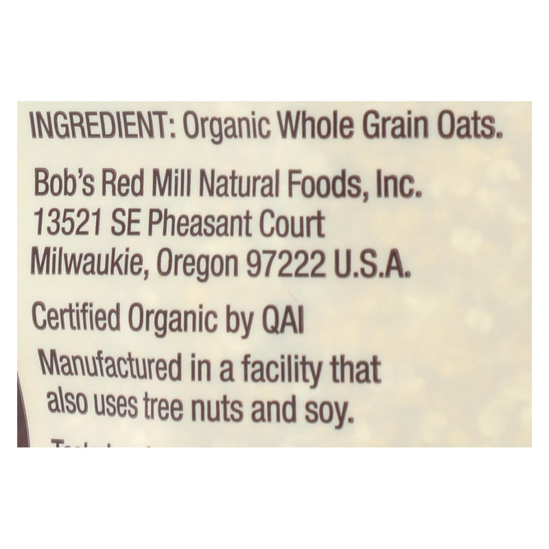 Bob's Red Mill - Organic Steel Cut Oats - Gluten Free - Case Of 4-24 Oz - GreatEagleInc